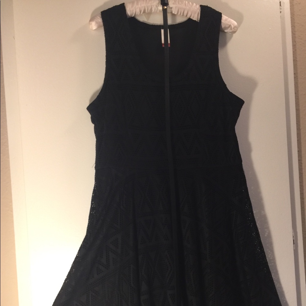 "no boundaries" Swing Skirt Dress